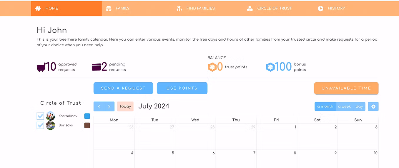 BeeThere Care screenshot